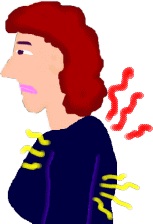 腕と肩関節が痛い人のイメージ画像
