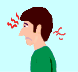 頭痛のイラスト画像